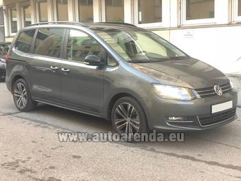 Аренда автомобиля Volkswagen Sharan 4motion в Вероне