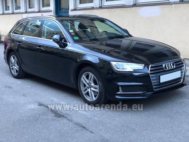 Автомобиль Audi A4 Avant для аренды в Европе