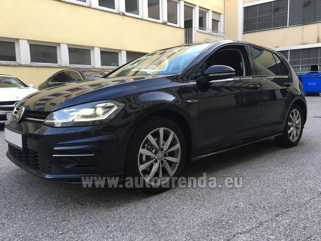 Автомобиль Volkswagen Golf 7 для аренды в Европе Автомобиль Volkswagen Golf 7 для аренды в Европе